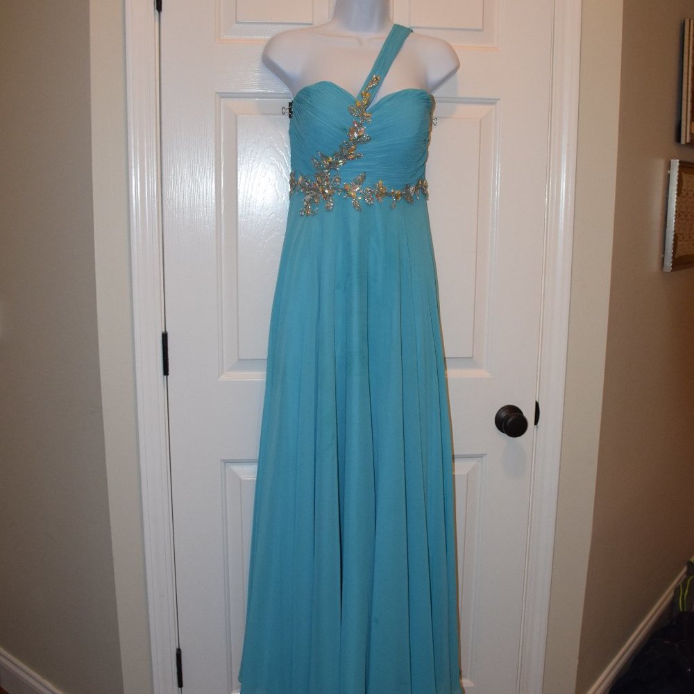 One Shoulder Prom Dress